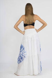 Ana Shibori Maxi Skirt