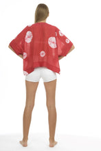 Load image into Gallery viewer, Ana Shibori Crop Kaftan Top