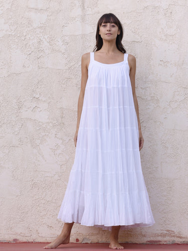 Sara White Dress