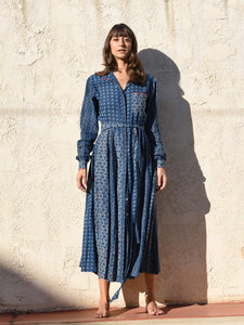 Nila Panel Shirt Dress