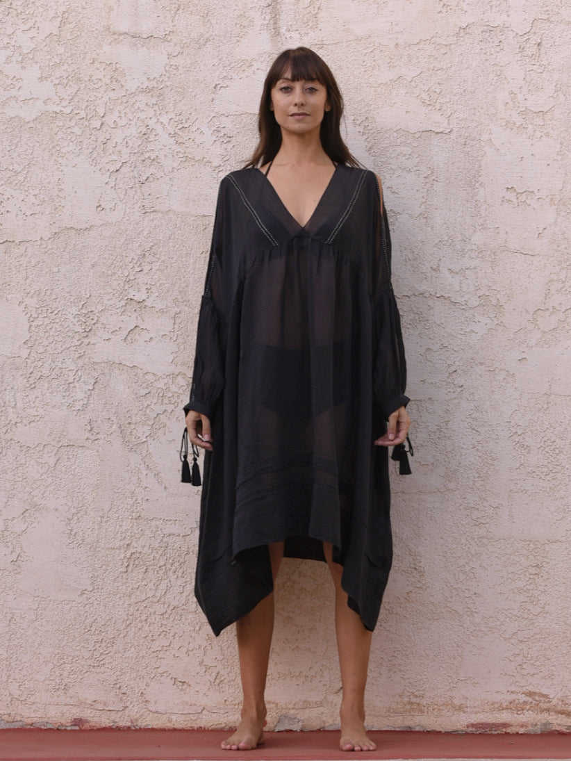 Smoky Black Dress